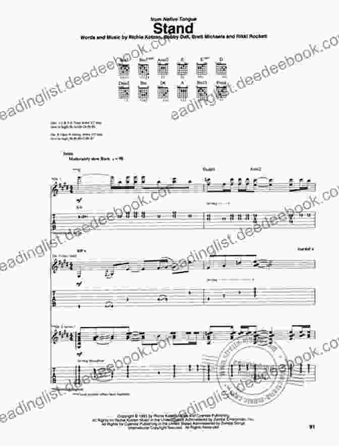 A Close Up Of A Guitar Tab And Recorded Version Of A Song, Showcasing The Similarities And Differences In Notation And Sound. A Perfect Circle Mer De Noms Songbook: Guitar Tab (Guitar Recorded Versions)