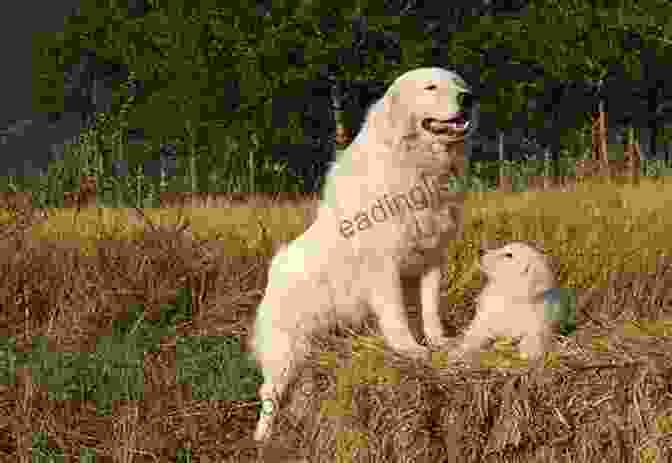 A Family Petting A Maremma Sheepdog Maremma Sheepdog Care Guide: Maremma Sheepdog Care Behavior Diet Interacting Costs And Health Care