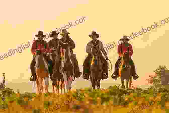 A Group Of Cowboys Riding Horses Through A Field A Cowboy S Homecoming (The McGavin Brothers 17)