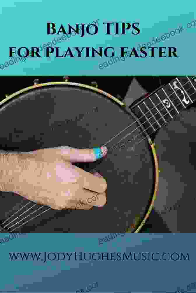 A Hand Playing A Banjo, Focusing On The Finger Placement On The Fretboard More Easy Banjo Solos: For 5 String Banjo