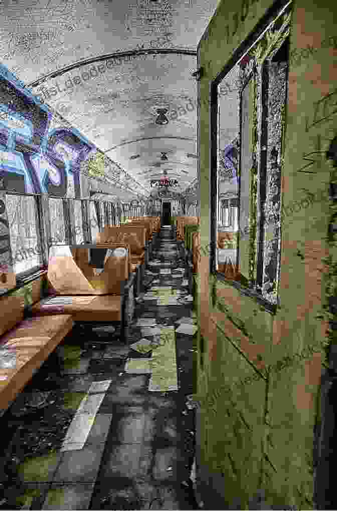 A Photograph Of An Abandoned Train Car, Its Windows Shattered And Its Paint Peeling, Evoking A Sense Of Desolation And Loss. After The Train Gloria Whelan