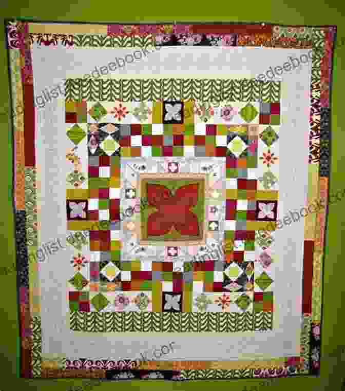 A Stunning Medallion Quilt Created Using The Modern Medallion Workbook The Modern Medallion Workbook: 11 Designers Share Quilt Projects To Make Mix Match