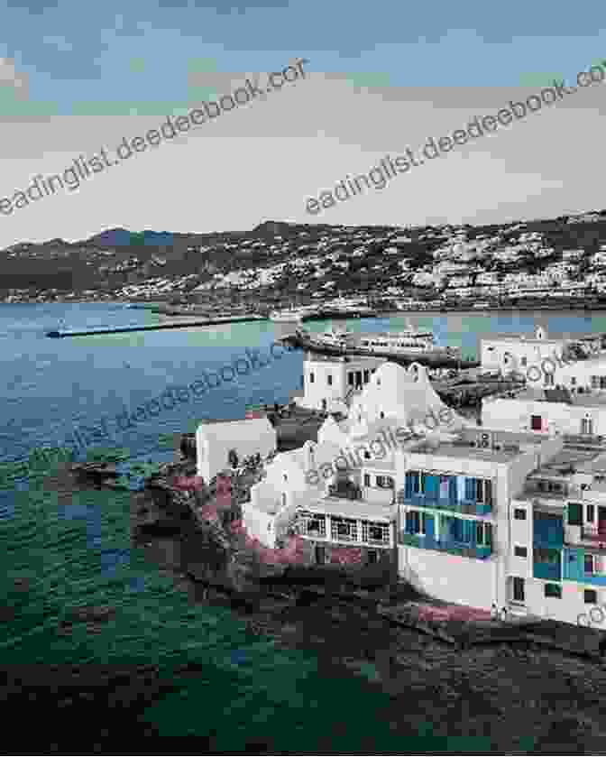 A Stunning View Of Mykonos, Showcasing Its Iconic Whitewashed Buildings, Windmills, And Glistening Beaches. Romantic Greek Islands Vacation (Guided Meditation Vacation Series)