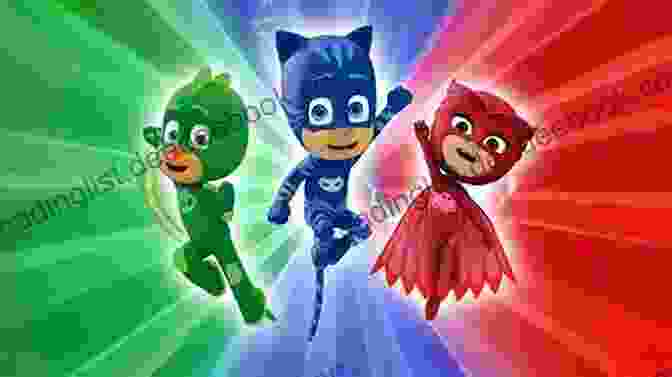 Be Hero Pj Masks In Action, Showcasing Their Bravery, Resilience, And Teamwork Be A Hero (PJ Masks)