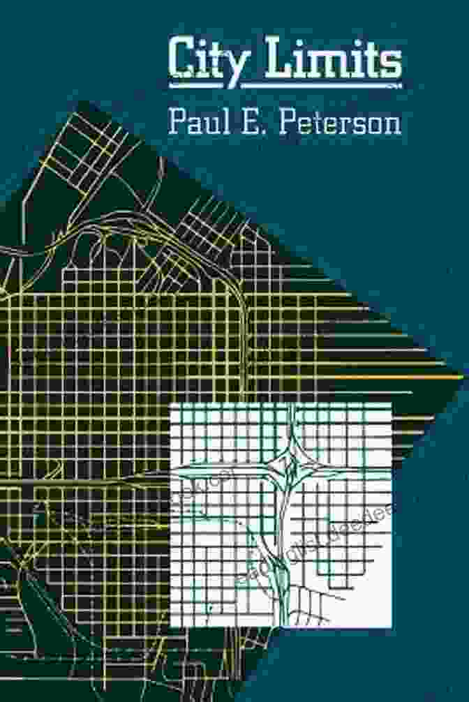 City Limits Book Cover By Paul Peterson, Featuring A Vibrant Cityscape Photograph City Limits Paul E Peterson