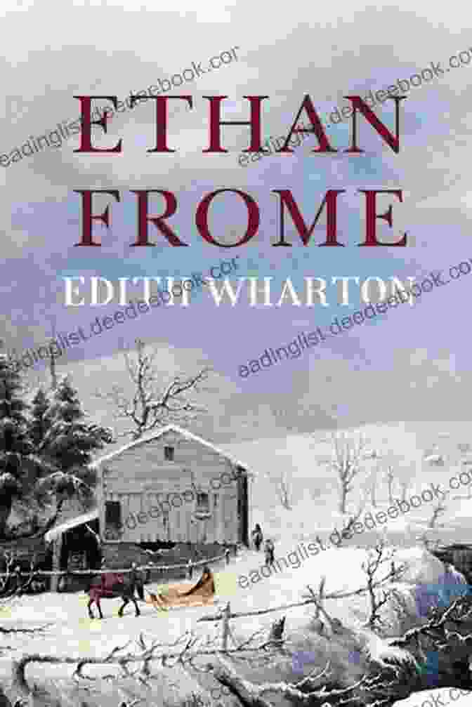 Ethan Frome Novel Cover Featuring A Man And Woman Walking Through A Snowy Landscape Edith Wharton: 14 Great Novels Edith Wharton