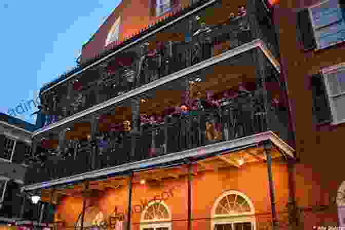 Historic Buildings And Balconies On Bourbon Street A Bourbon Street Lullaby: Poetry About New Orleans