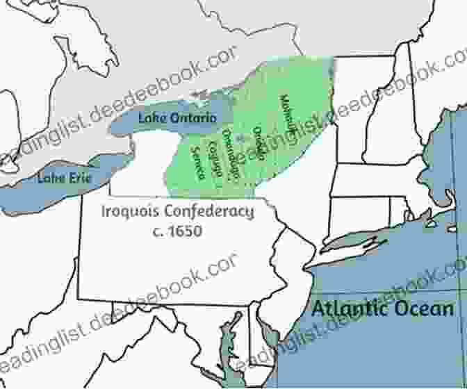 Map Of The Iroquois League Territory During The Era Of European Colonization The Ordeal Of The Longhouse: The Peoples Of The Iroquois League In The Era Of European Colonization (Published By The Omohundro Institute Of Early American And The University Of North Carolina Press)