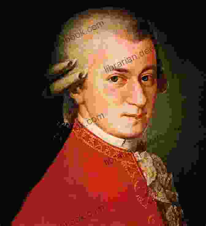 Portrait Of Wolfgang Amadeus Mozart Easy Classical Viola Cello Duets: Featuring Music Of Bach Mozart Beethoven Strauss And Other Composers
