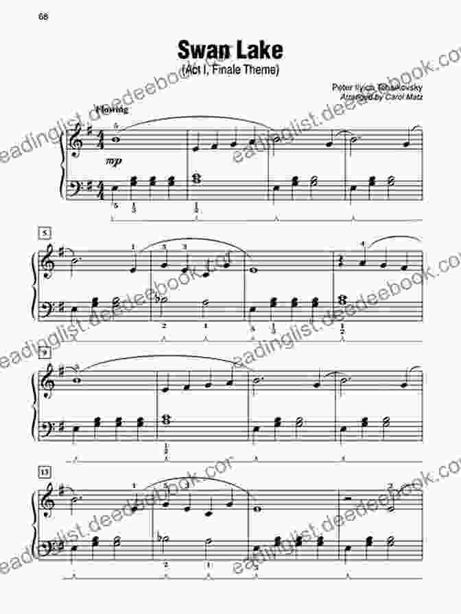 Sheet Music Of A Romantic Era Piano Piece At The Piano With Scarlatti: For Intermediate To Late Intermediate Piano