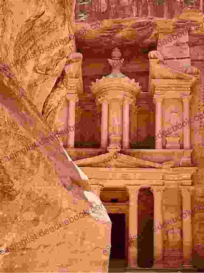 The Imposing Facade Of The Royal Tombs, Carved Into The Sandstone Cliffs Of Petra Petra S Power To See: A Media Literacy Adventure