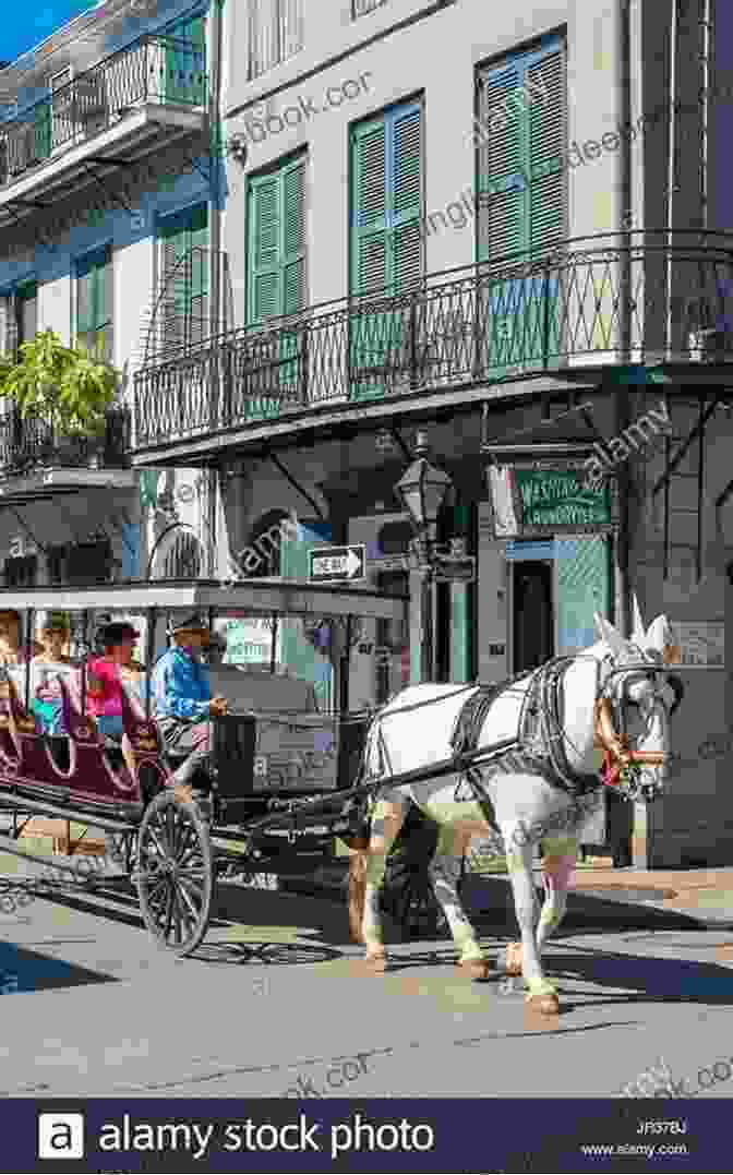 Vintage Shops And Horse Drawn Carriages On Bourbon Street A Bourbon Street Lullaby: Poetry About New Orleans