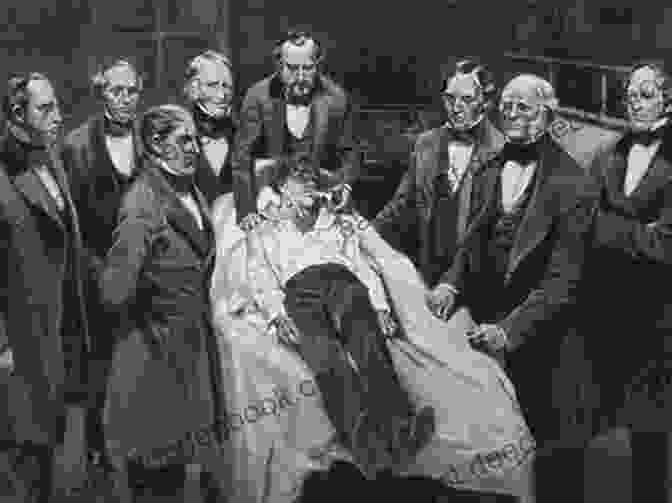 William Morton Administering Ether During A Surgical Procedure Landmark Papers In Anaesthesia