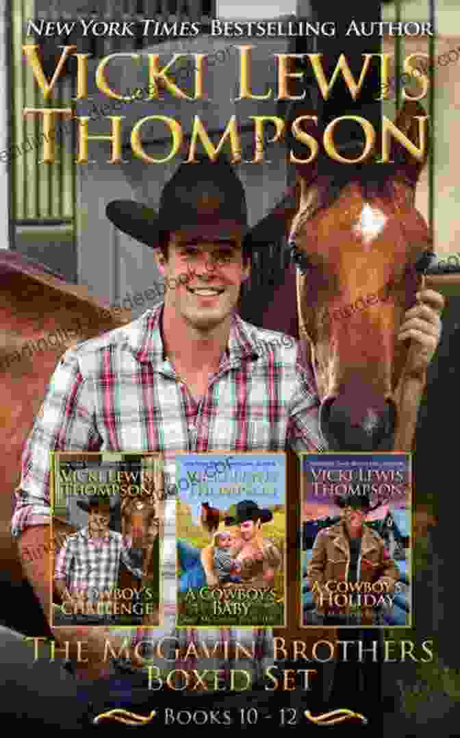 Young McGavin Brothers On Horses A Cowboy S Luck (The McGavin Brothers 8)