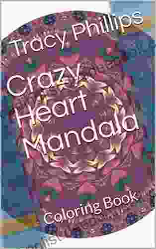 Crazy Heart Mandala: Coloring