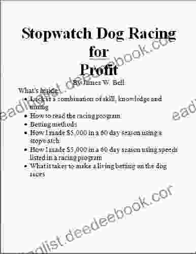 Stopwatch Dog Racing For Profit
